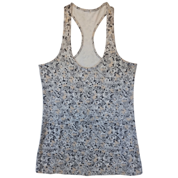 lululemon athletica Tops - Lululemon Sz 8 Not So Petite Fleur Cool Racerback Knit Tank Top